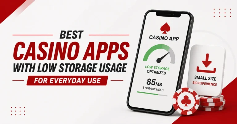 image of best casino apps with low storage usage for everyday use