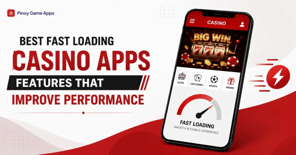 image of best fast loading casino apps features that improve performance