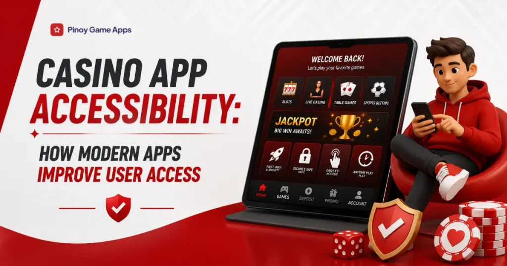 image of casino app accessibility: how modern apps improve user access