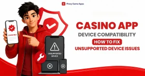 image of casino app device compatibility how to fix unsupported device issues