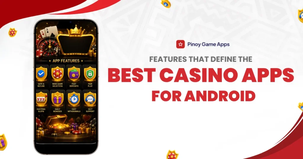 image of features that define the best casino apps for android