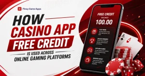 image of how casino app free credit is used across online gaming platforms