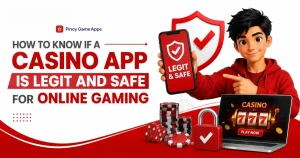 image of how to know if a casino app is legit and safe for online gaming