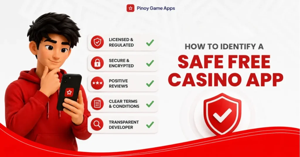 image of how to identify a safe free casino app