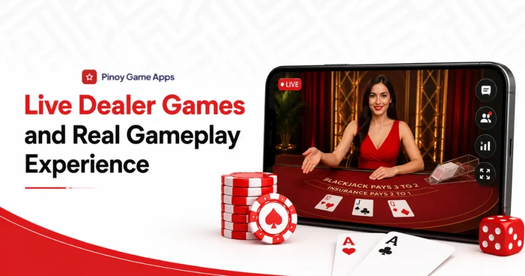 image of live dealer games and real gameplay experience