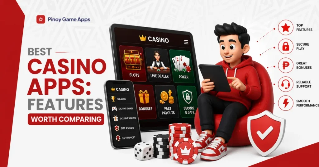 image of best casino apps: features worth comparing