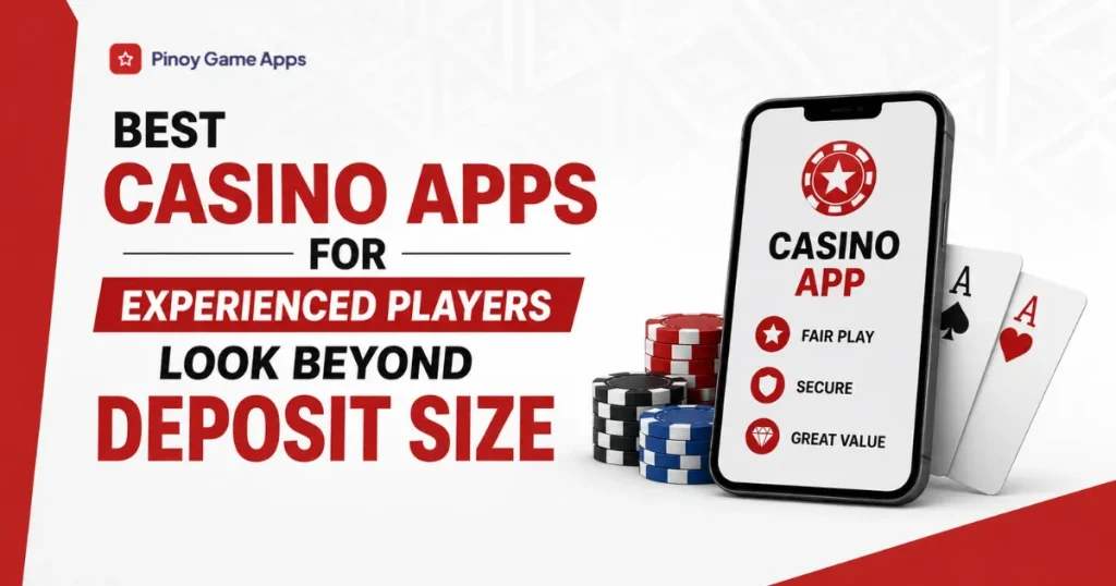 image of best casino apps for experienced players look beyond deposit size