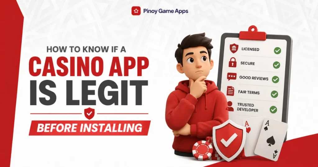image of how to know if a casino app is legit before installing