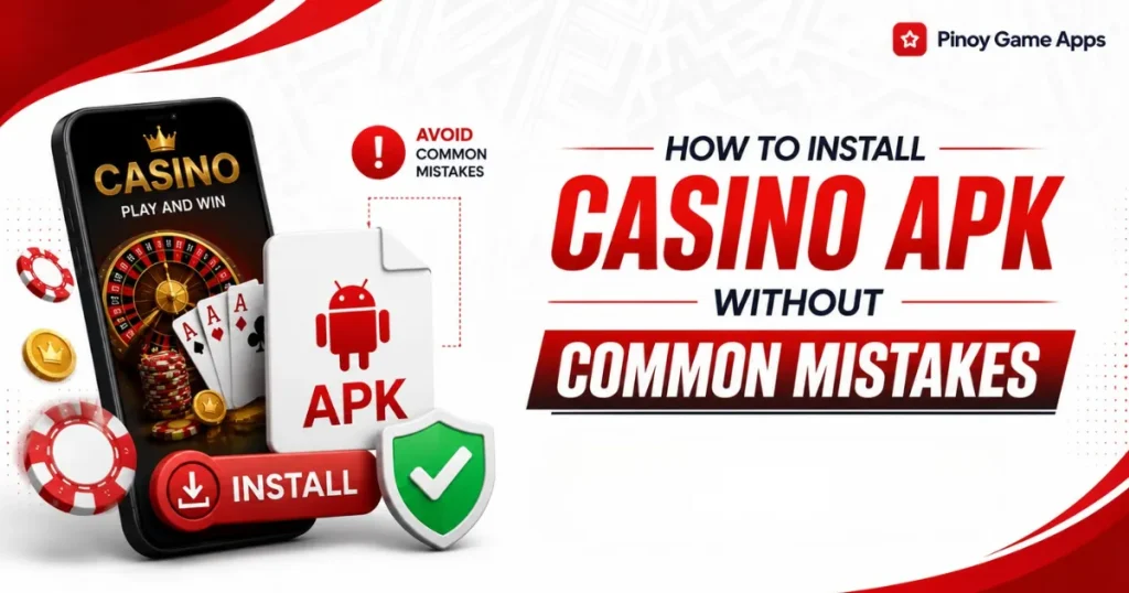 image of how to install casino apk without common mistakes